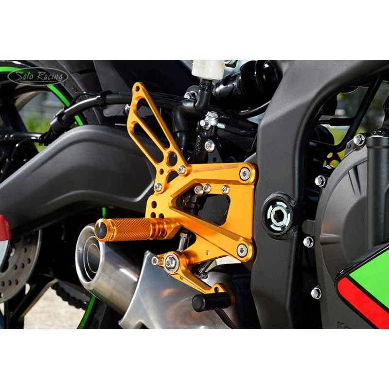 Sato Racing Rearsets Kawasaki ZX-4RR (2023) - K-ZX25** (RS/RSQ/RSR